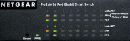 GS716T LED panel detail
