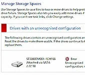 Bad Windows Storage Space, Bad!