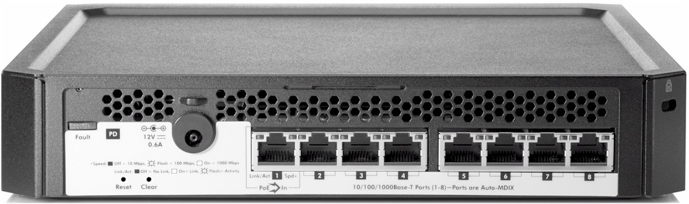 Warming up the HP Microserver Gen8 and PS1810-8G switch